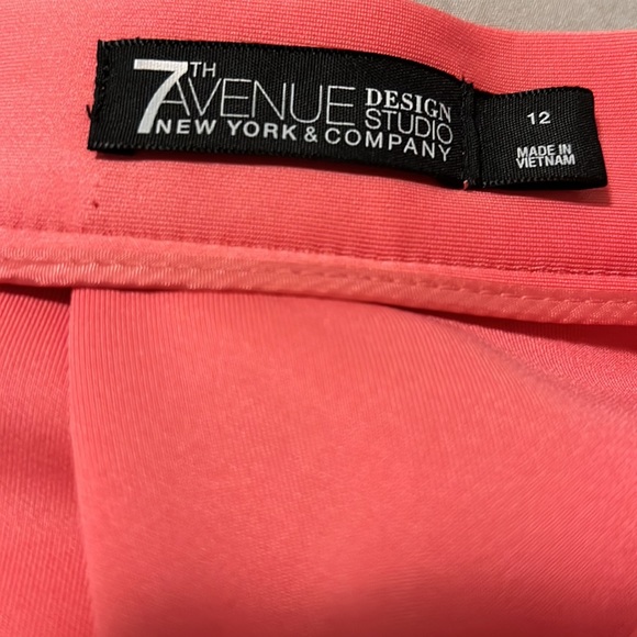 Coral midi full skirt - Picture 2 of 5